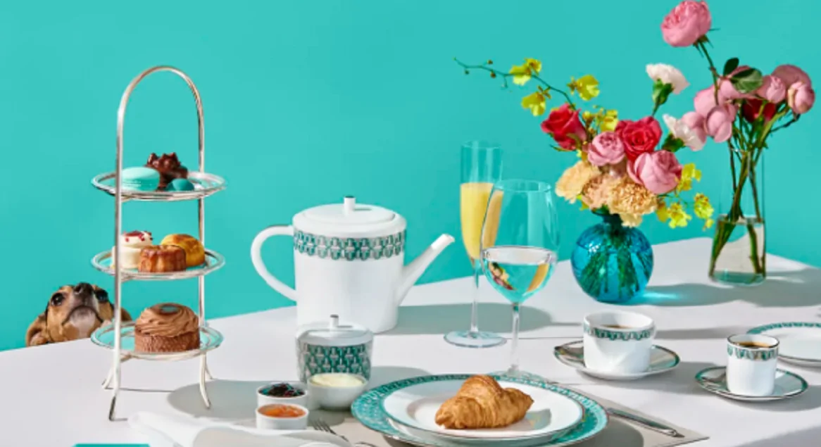 pop up da Tiffany