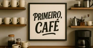 frases para decorar cantinho do café