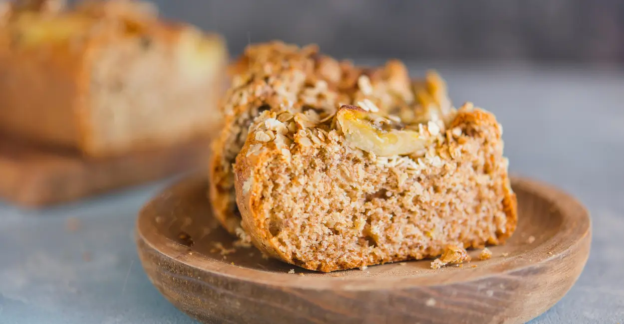 bolo de banana fit com aveia receita