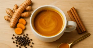 café com cúrmuma, anti-inflamatório e energizante golden coffee