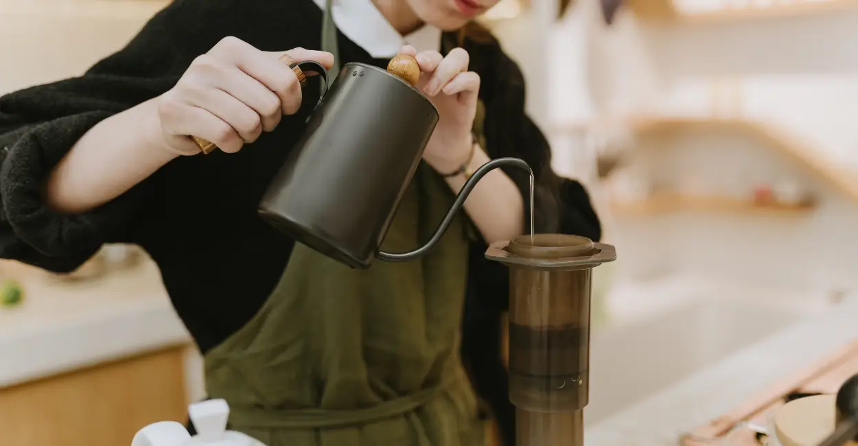Café e interesses pessoais, ritual