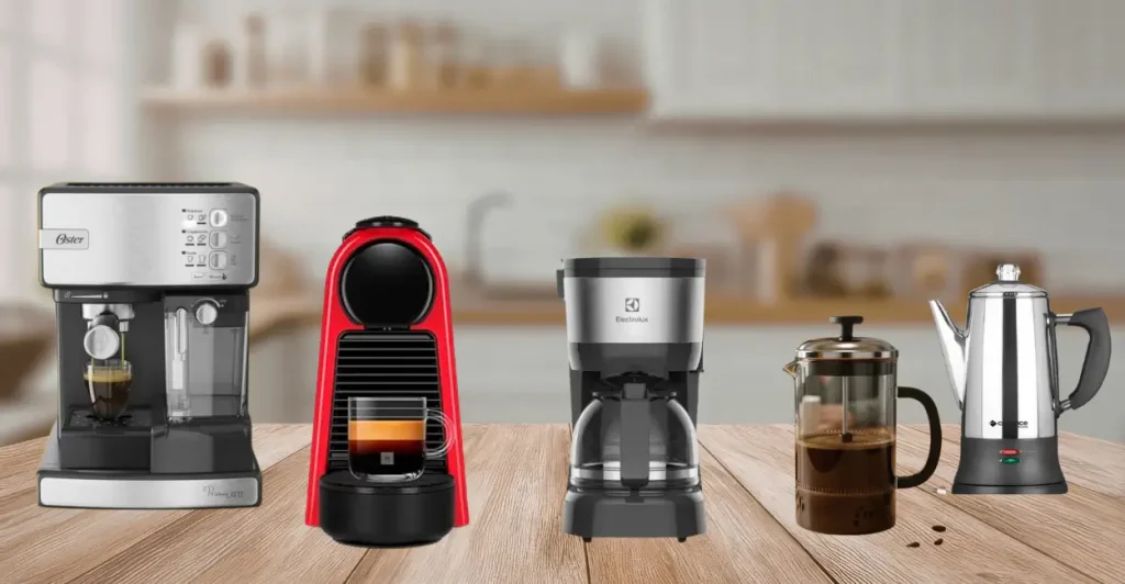 Melhores cafeteiras em várias categoria com foco em iniciantes
