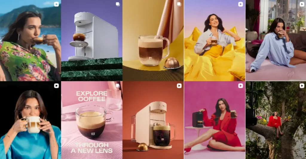 Aposta da Nespresso na Geração Z subistitui Clooney por Dua Lipa